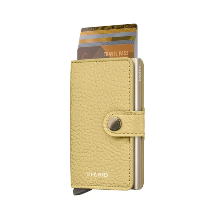 Secrid Miniwallet Pebble butter yellow