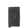 Secrid Miniwallet Portemonnee Vintage olive / black