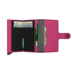 Secrid Miniwallet Portemonnee Yard Powder fuchsia
