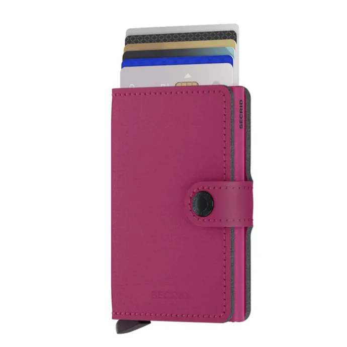 Secrid Miniwallet Portemonnee Yard Powder fuchsia