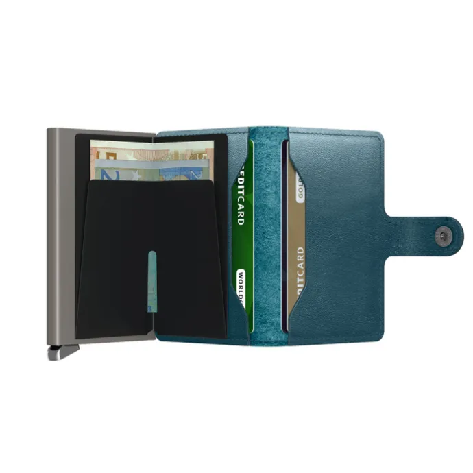 Secrid Miniwallet Portemonnee Dusk teal