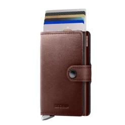 Secrid Miniwallet Portemonnee Dusk dark brown