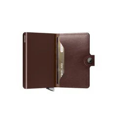 Secrid Miniwallet Portemonnee Dusk dark brown