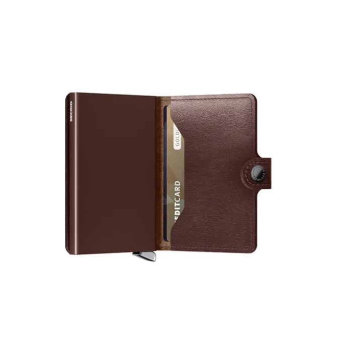 Secrid Miniwallet Portemonnee Dusk dark brown