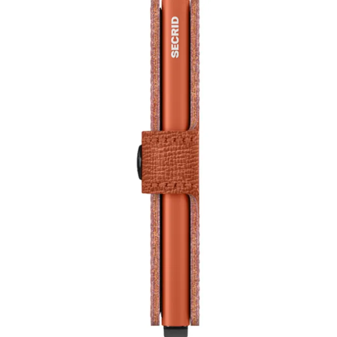 Secrid Miniwallet Portemonnee Crisple pumpkin
