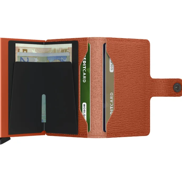 Secrid Miniwallet Portemonnee Crisple pumpkin