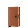 Secrid Miniwallet Portemonnee Veg caramello-sand