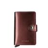 Secrid Miniwallet Portemonnee metallic moro