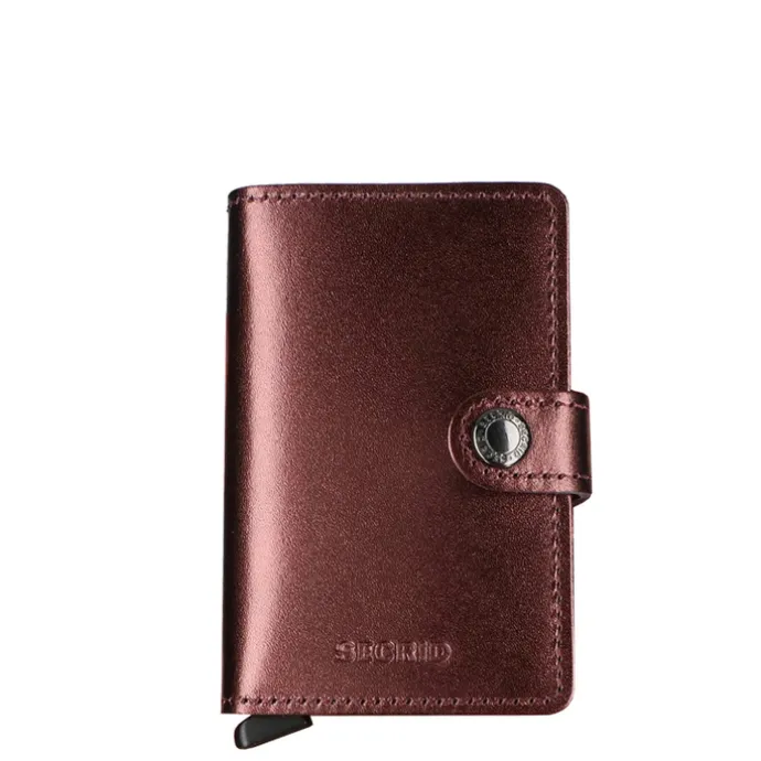Secrid Miniwallet Portemonnee metallic moro