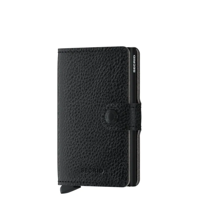 Secrid Miniwallet Portemonnee Veg black-black