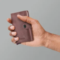 Secrid Miniwallet Portemonnee Vintage mauve