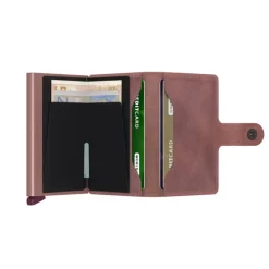 Secrid Miniwallet Portemonnee Vintage mauve