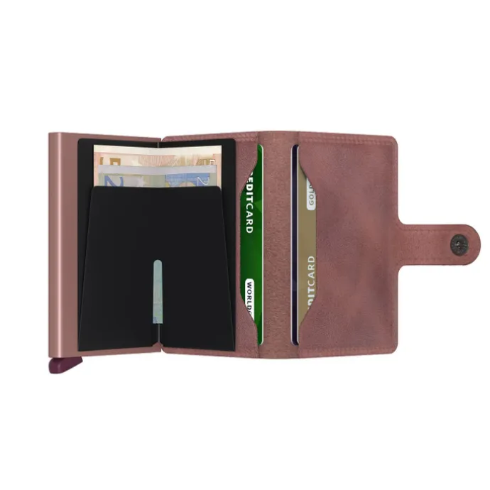 Secrid Miniwallet Portemonnee Vintage mauve