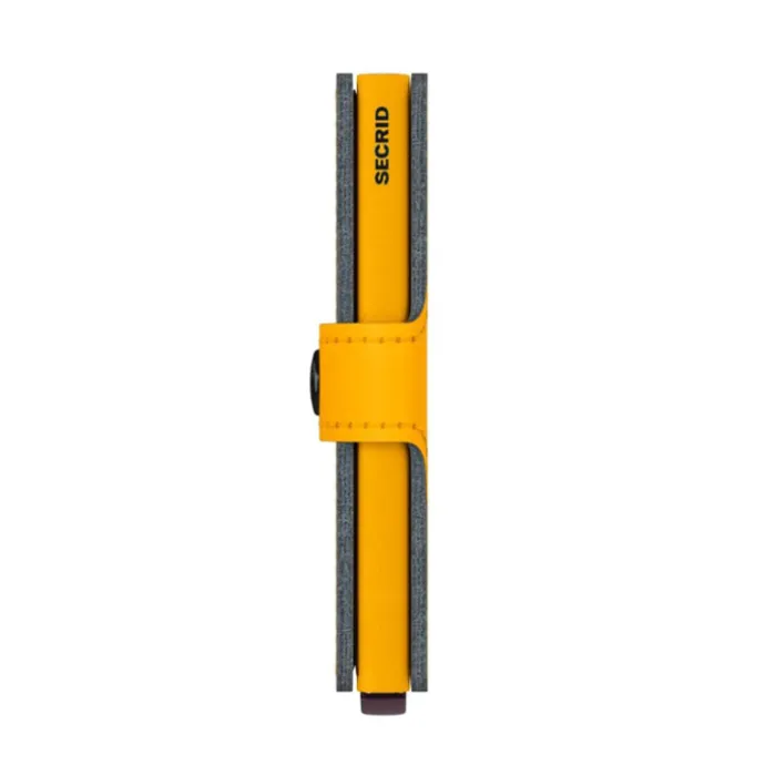 Secrid Miniwallet Portemonnee Yard Powder ochre