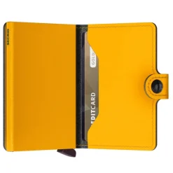 Secrid Miniwallet Portemonnee Yard Powder ochre