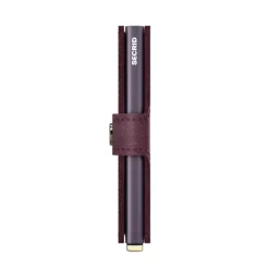 Secrid Miniwallet Portemonnee Dusk bordeaux