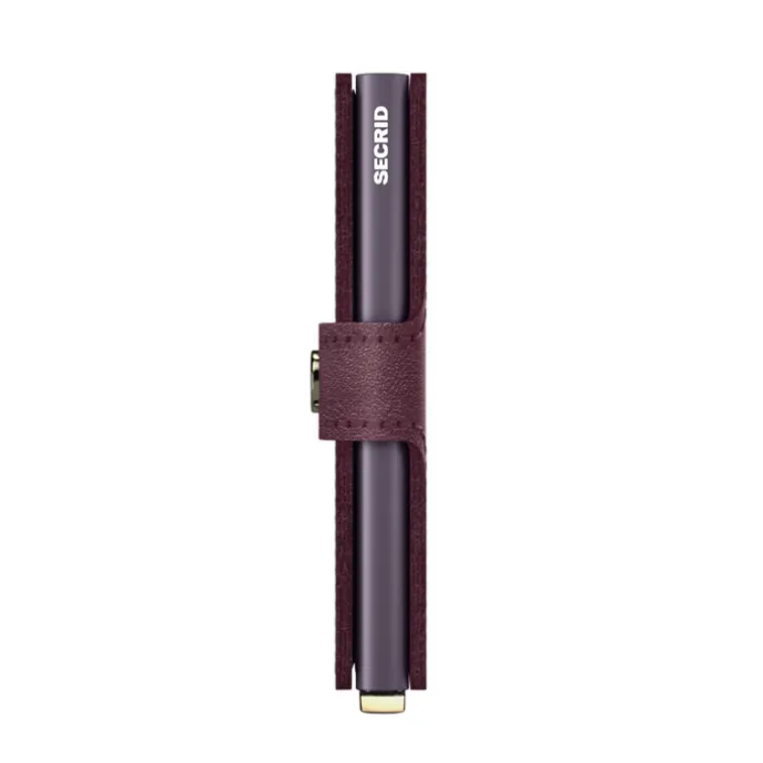 Secrid Miniwallet Portemonnee Dusk bordeaux