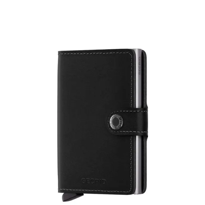 Secrid Miniwallet Portemonnee black leather