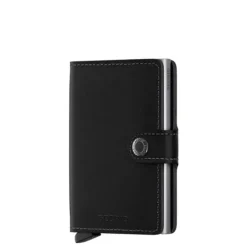 Secrid Miniwallet Portemonnee black leather