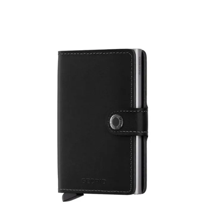 Secrid Miniwallet Portemonnee black leather
