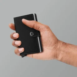 Secrid Miniwallet Portemonnee black leather