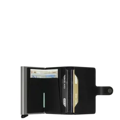 Secrid Miniwallet Portemonnee black leather