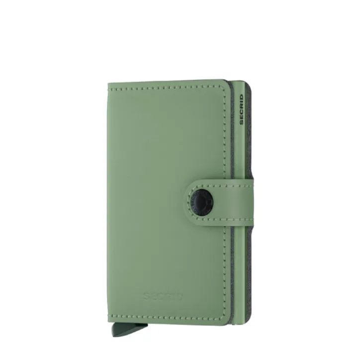 Secrid Miniwallet Portemonnee Yard Powder pistachio