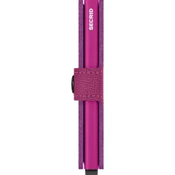 Secrid Miniwallet Portemonnee Crisple fuchsia