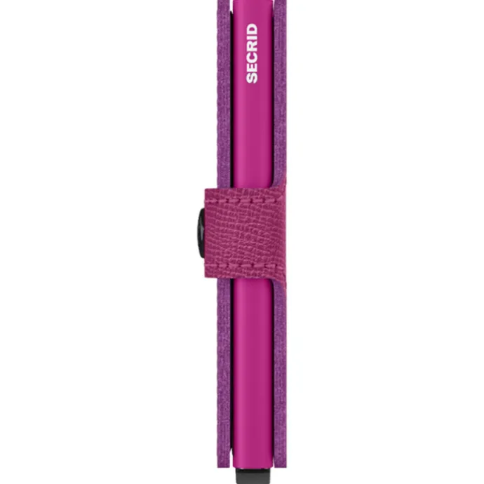 Secrid Miniwallet Portemonnee Crisple fuchsia