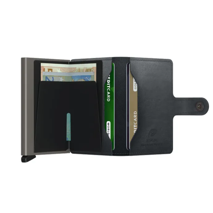 Secrid Miniwallet Portemonnee Mirum Plant-Based black
