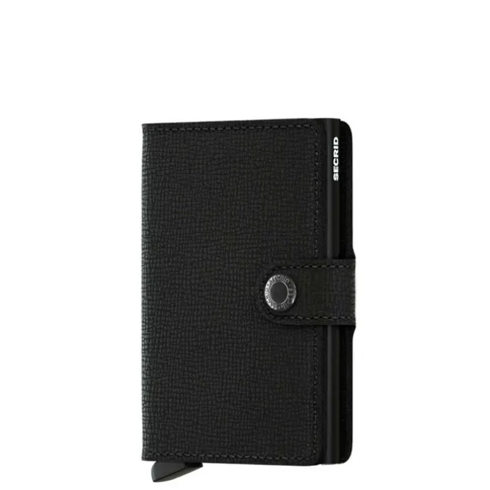 Secrid Miniwallet Portemonnee black crisple
