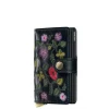 Secrid Miniwallet Stitch Floral V2 black