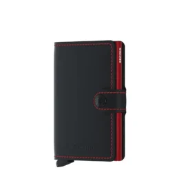 Secrid Miniwallet Wallet Matte black & red