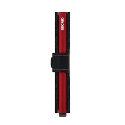 Secrid Miniwallet Wallet Matte black & red