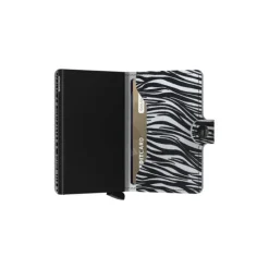Secrid Miniwallet Zebra light grey