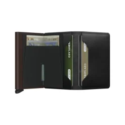 Secrid Slimwallet black brown