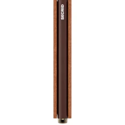 Secrid Slimwallet Emboss Lines cognac