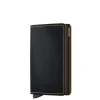 Secrid Slimwallet Matte black ochre