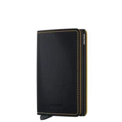 Secrid Slimwallet Matte black ochre