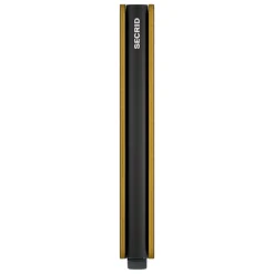 Secrid Slimwallet Matte black ochre