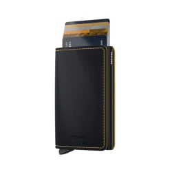 Secrid Slimwallet Matte black ochre