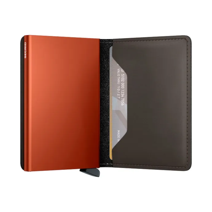 Secrid Slimwallet Matte truffle orange