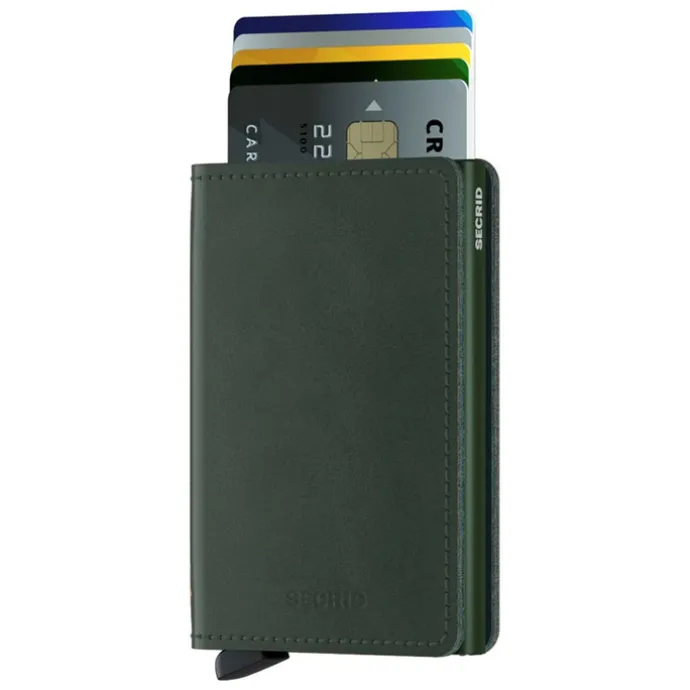 Secrid Slimwallet Portemonnee Original green