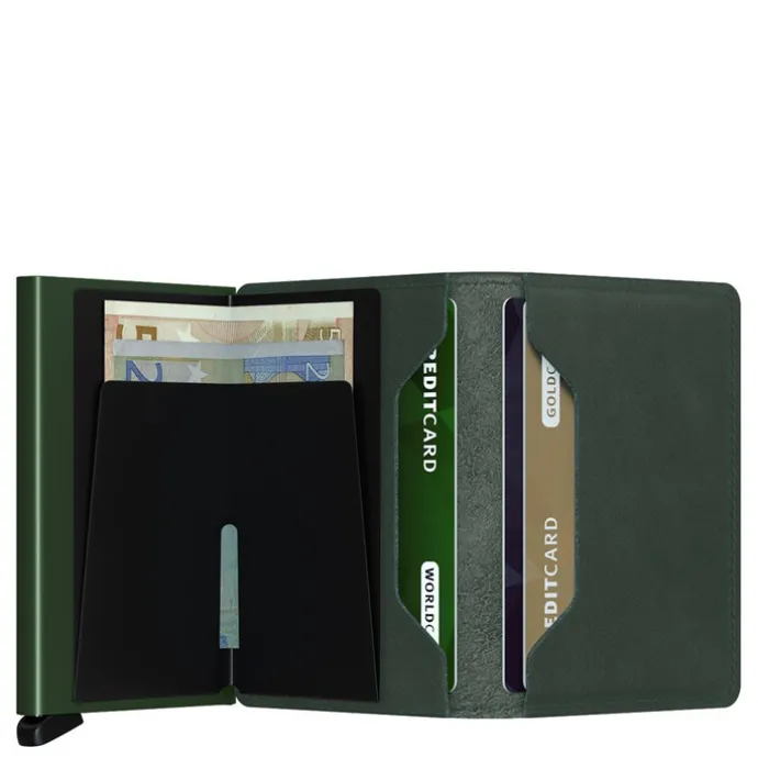 Secrid Slimwallet Portemonnee Original green