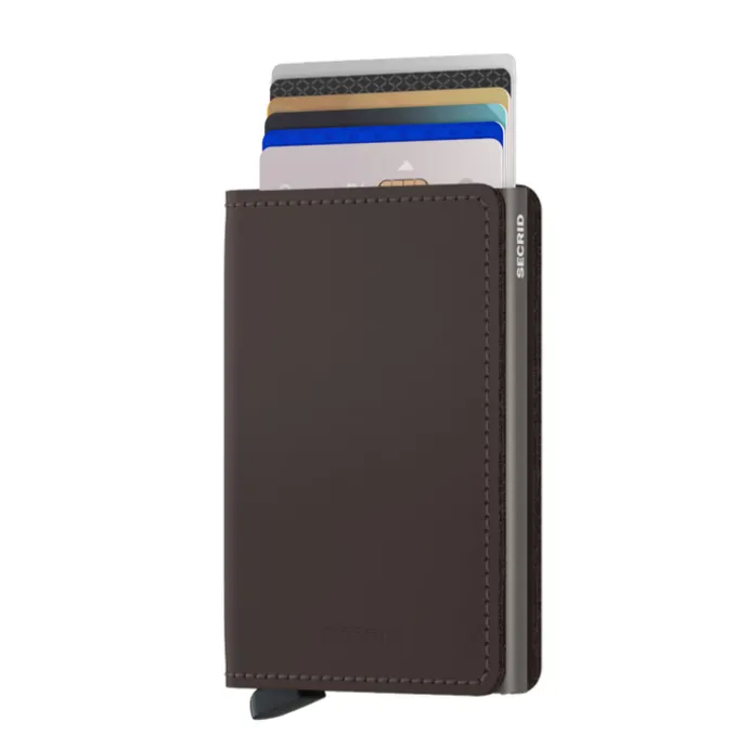 Secrid Slimwallet Portemonnee Matte truffle