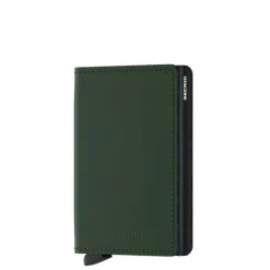 Secrid Slimwallet Portemonnee Matte green & black