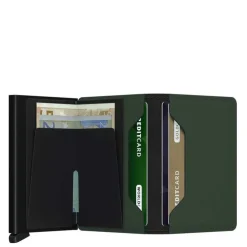 Secrid Slimwallet Portemonnee Matte green & black