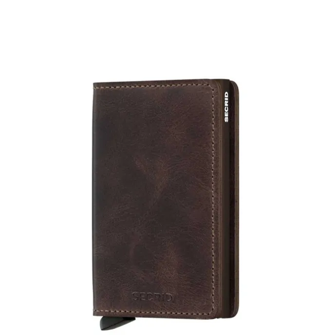 Secrid Slimwallet Portemonnee Vintage chocolate