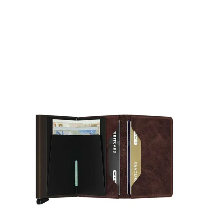 Secrid Slimwallet Portemonnee Vintage chocolate