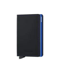 Secrid Slimwallet Portemonnee Matte black & blue